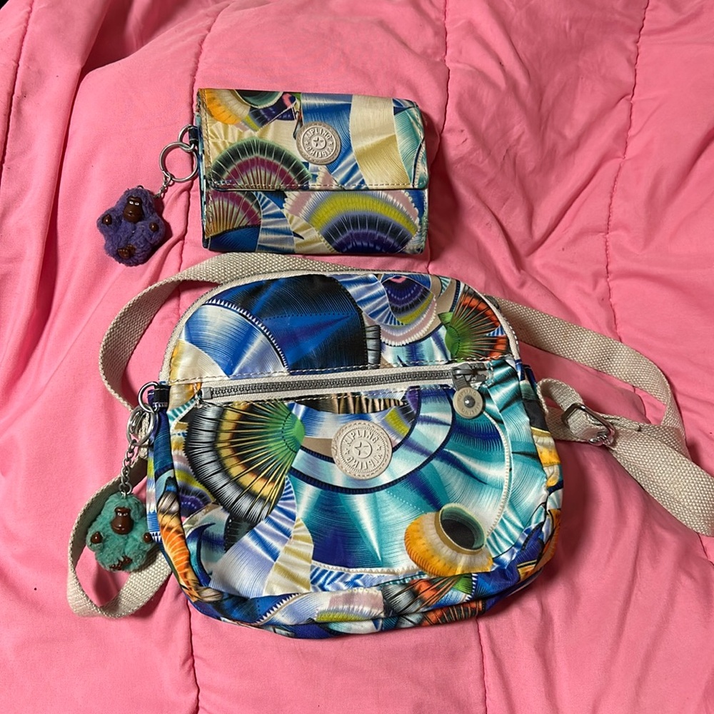 Kipling Keefe Crossbody Bag & Wallet